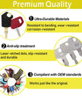 135 Piece Heavy Equipment Keys Master Set Pro Grade Universal Key Kit showcasing key features and durability highlights