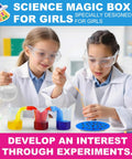 Girls Science Kit For Kids Ages 4 8 6 8 8 10 With 100 Plus Fun Educational Experiments, Hands On STEM Projects And Science Toys