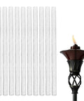 Fiberglass Replacement Wicks For Tiki Torches And Oil Lamps No Fuss Long Lasting Durable Wicks Eco Friendly 10 Pack Bottle Lamp Wick