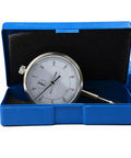 Dial Indicator Gauge With Clear Scale For Precise Measurements In Machining And Engineering Projects, stainless steel in case