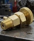 Fuel Bleeder Valve For Injector Pump Replacement, Engine Compatible Part 6598102, High Strength Metal Construction, Bolt On Fit