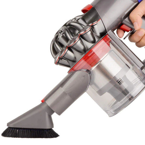 Ultra Soft Dusting Brush Attachment For Dyson Gen5 V15 V15s V12 V11 V10 V9 V8 V7 Vacuums attached to a vacuum cleaner