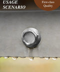 110 Piece Self Drilling Screws Assortment Kit For Metal 410 Stainless Steel Hex Washer Head Sheet Metal Screws installed