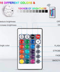 Color Changing Submersible LED Lights With Remote Battery Operated Decor for fish bowls, aquariums, ponds, featuring remote control.