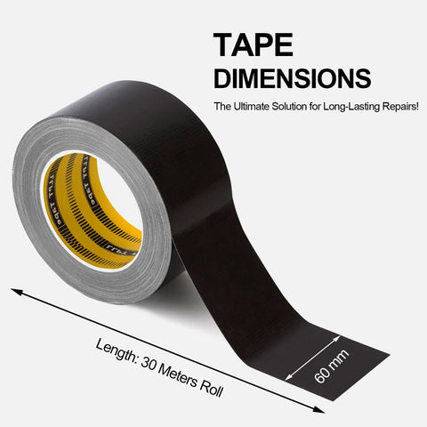 Dark Brown Duct Tape 2.36 Inch Wide By 108 Feet Heavy Duty Tape With Easy Tear Premium Grade Adhesive for moving and packing