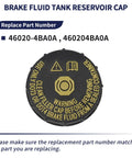 Brake Fluid Tank Reservoir Cap Fits Nissan Rogue 2015-2023 And Rogue Sport 2017-2021 Replacement 46020-4BA0A Close-up