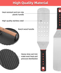 28 Piece Griddle Gear Kit For Blackstone Flat Top Grill Spatulas Scraper Turners Burger Press materials shown