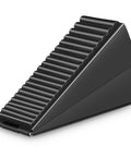 Heavy Duty Door Stopper Wedge With Non Slip Black Rubber Base Made Of Zinc Alloy Keeps Doors From Slamming And Protects Walls Adjustable