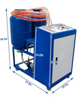 Heavy Duty Top Shelf Polyurethane Foam Spray Machine Pro Grade Foam Injection Pump Coating Setup for Spraying, 39.3in tall.