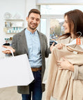 White Kraft Paper Gift Bags Bulk 300 Pack With Handles 16x6x12 Reusable Eco Friendly Recyclable For Biz Grocery