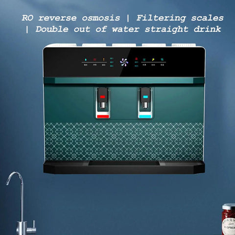 Countertop Reverse Osmosis Water Filter Dishing Up Instant Hot Water In Three Seconds Five Stage Tap Water Purification Set Them Temps Just Right Space Savin Kitchen Game Changer, compact design with dual hot and cold dispensers.