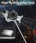 Electric Drill Shears Plate Cutter Nibbler Attachment With Adapter Pro Grade DIY Metal Snips Tool cutting steel