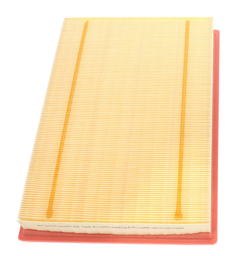 Racing Air Filter For Automotive Intake Upgrade With Pleated Paper Media And High Strength Construction Delivers Maximum Airflow Cleaner Engine Easy Fit Performance Boost For Street And Track Use, front view