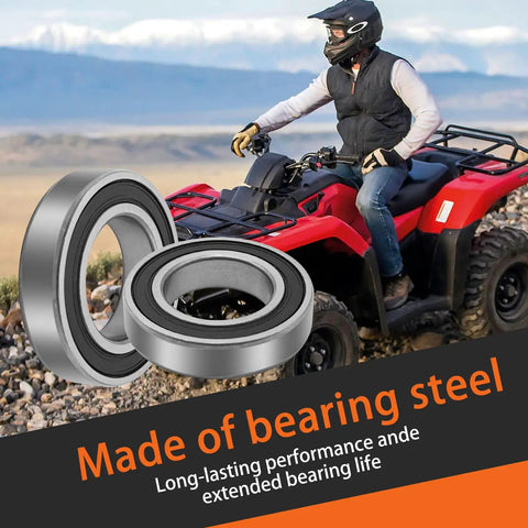 Rear Axle Wheel Seal Bearing Kit O Ring For Honda Rancher 420 TRX420 Foreman 500 520 TRX500 TRX520 ATVs 2014 2023 Replacement Seal Kit display