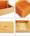 Dead Nuts Secure Matte Black Stainless Steel Gate Latch And Flip Lock Door Bolt in wooden box with orange beads.