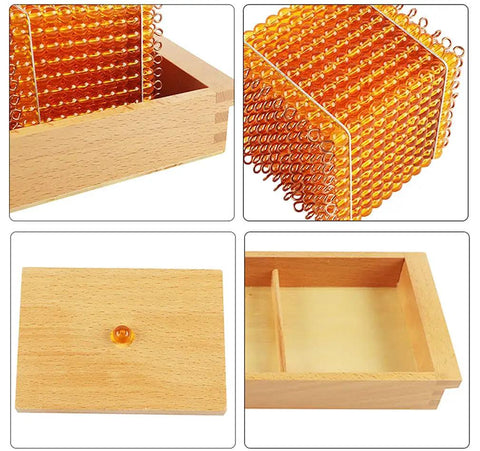 Dead Nuts Secure Matte Black Stainless Steel Gate Latch And Flip Lock Door Bolt in wooden box with orange beads.