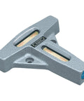Dead On T Spirit Level Featuring Cross Test Vials For Square Checks And Rapid Leveling alongside robust mounting holes in gray finish.