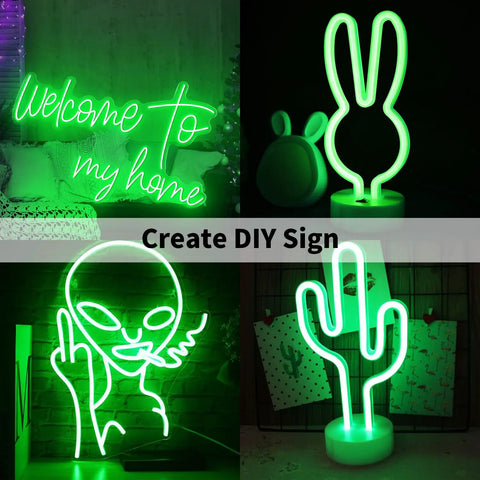 Green Led Neon Rope Light 17 Feet With 600 Diodes Dimmable Flexible Silicone Strips Waterproof Indoor Outdoor Accent Lighting Slap It On Any Wall For Bedroom Kitchen Backyard Chill Vibes Fresh Glow Setup