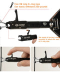 Archery Release Aid For Compound Bows With 360 Degree Rotating Trigger Wristband Adjustable Caliper for Left or Right Hand
