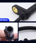 Front Abs Speed Sensor Pair Compatible With Ford F 150 2005 Through 2008 shows detailed connectors and wiring for installation.