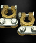 Premium Brass Battery Terminal Connectors engineered for marine car, boat, and RV applications, sized for top post use.