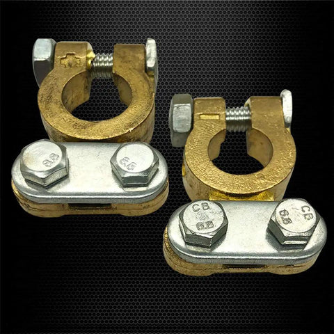 Premium Brass Battery Terminal Connectors engineered for marine car, boat, and RV applications, sized for top post use.