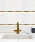 Gold Quarter Round Tile Trim Half Inch By 12 Inch Edge Cap For Kitchen Backsplash And Bathroom Shower Dope Gold Finish Decorative Jolly Tile