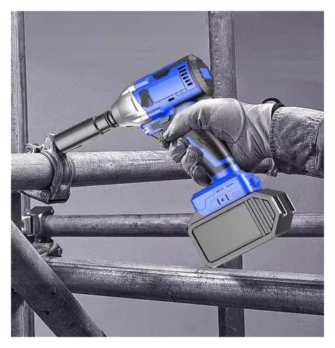 High Torque Brushless Electric Impact Wrench, Rechargeable Cordless Power Tool For Car Repair And Auto Use, Lightweight Battery Operated Design For Home And Garage Work, Efficient Delivery Effortlessly