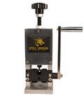 Benchtop Wire Stripping Machine for Copper Wire From 0.15 Inch to 1 Inch, Drill Powered or Manual Hand Crank Operation