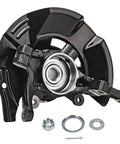 2 Front Steering Knuckles And Wheel Bearing Hubs Assembly Replacement Kit For 2011 Kia Optima 2.4L Built Before May 30, 2011 OE-Quality Direct Fit Beefy Cast Iron Build Meets OE Specs Easy Install