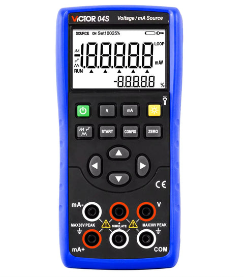 Pro Grade All In One Calibration Tool 04 Plus Multi Function Calibrator with large LCD display front view