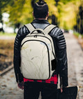 Dope Multi Shade Wildflowers Printed Backpack For Unisex Large Capacity Daypack with durable polyester and smooth zipper.