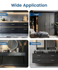 Wide application of 30 Pack 5 Inch Hole Centers Stainless Steel Boss Bar Cabinet Pulls Satin Nickel Finish for kitchens, closets, dressers, and bathrooms.