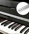 Heavy Duty Stainless Steel Piano Hinges, 2 Inch By 20 Inch Continuous Cabinet Hardware mounted on a piano lid.