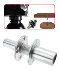 Top Shelf M20 Screw In Tee Nuts With Brads For Wooden Bed Frames And Furniture Hardware Connectors Made From Rust Proof 304 Stainless Steel With Bolts Included Ready To Go, close-up view of stainless steel connector.