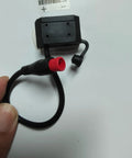 Close-up of connector for Ultra Thin Flexible CIGS Solar Panel Charger For Portable Power On The Go, waterproof photovoltaic