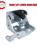 Heavy Duty Front Lower Door Hinge Left Side Knockout Grade Direct Swap Plug And Play to fix sagging door for trucks.