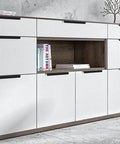 10 Pack Hidden Edge Cabinet Pulls Slick Matte Black Aluminum Finger Edge Handles For Cabinets And Drawers Modern Style