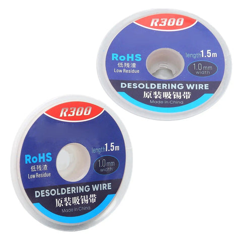 Pro Grade Desoldering Wire Solder Wick For Electronics Fast Heat Conduction Copper Wick For PCB Boards 1.5m Length 4mm Width 1mm Thickness Easy Solder Removal High Purity Copper spool