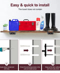 Installation guide for Heavy Duty Double Garage Hooks Wall Mount 12.44 Inch Long Utility Hangers Two Pack
