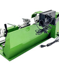 Heavy Duty 8X16 Benchtop Metal Lathe With 1100W Motor Slick Variable Speed 50 To 2500Rpm Digital Readout showing green precision build