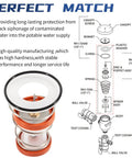 Diagram showing a Pressure Vacuum Breaker Repair Kit For 1/2, 3/4, And 1 Inch PVB Backflow Preventers, RK1-720A Replacement Parts