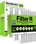 Three Pack Replacement HEPA Filters For Honeywell True HEPA Air Purifiers Included HPA300 HRF R3 R2 R1 Models packaging