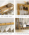 Workhorse Heavy Duty Clothes Rack With Double Shelf Built Tough Hanging Organizer For Winter Coats And Casual Wear, showcasing top storage and clothes rail.