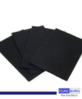 4 carbon pre-filters from 2 Pack Replacement Filter Set For Holmes And GE Air Purifiers With H13 True HEPA And Carbon Pre Filters