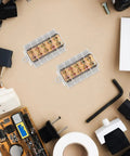 4 Pack Electrical Connector Block Quick Connectors For Wiring Space Saving Design For Cabinets And Industrial Use 80A Overheating