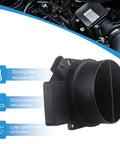 Mass Air Flow Sensor Replacement For GM Silverado Suburban Escalade Tahoe Yukon Sierra 1500 2500 3500 Pontiac 05 06 OE 2134160