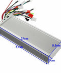 Heavy Duty 48V 1500W Brushless Motor Speed Controller For Electric Scooter, metallic casing, dimensions 25cm x 8.5cm x 5cm.