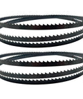 Two Pack 59 And A Half Inch Long Bandsaw Blade Three Eighths Inch Wide Ten Teeth Per Inch Heavy Duty Workhorse Carbon Steel Built To Last