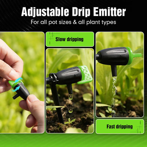 Direct WiFi Automatic Plant Waterer System With App Control And WiFi Enabled Smart Indoor Drip Irrigation Kit adjustable emitter